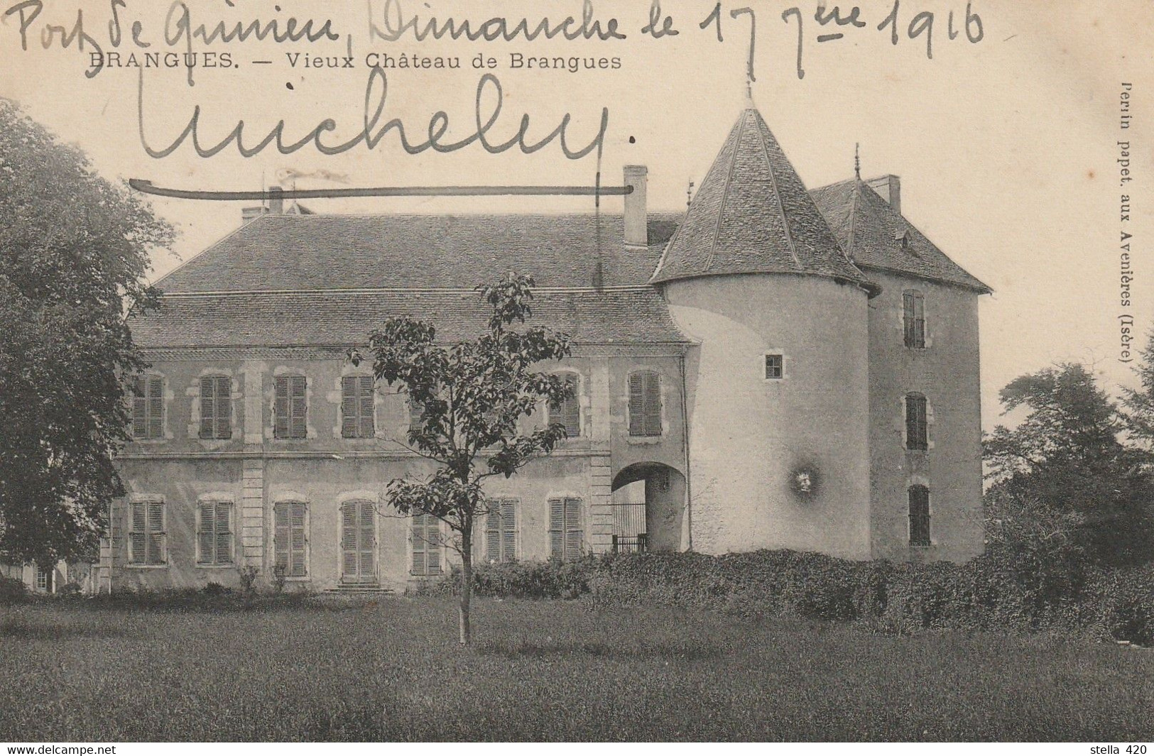 Vieux  Chateau  De Brangues - Brangues