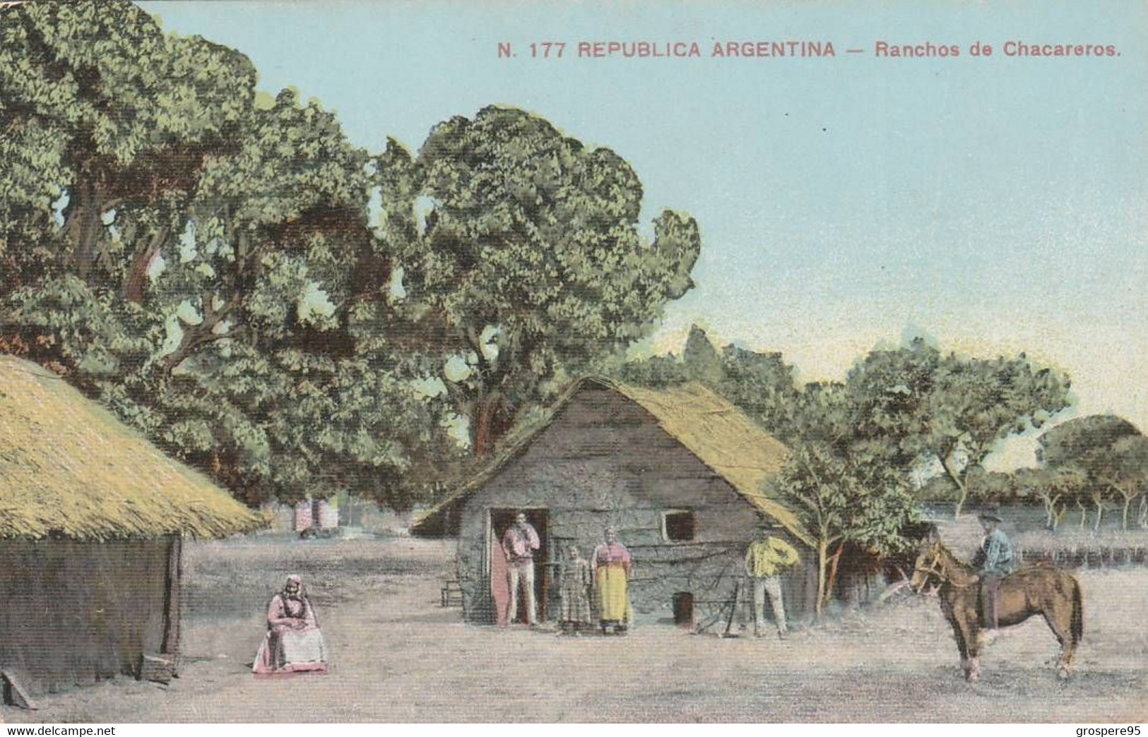 REPUBLICA ARGENTINA RANCHOS DE CHACAREROS - Argentina