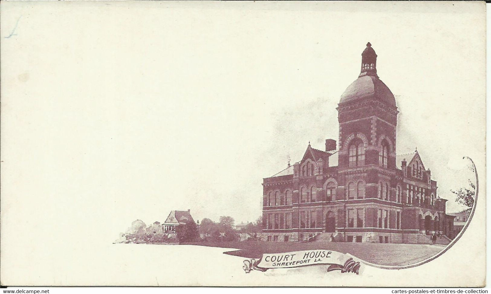 COURT HOUSE , SHREVEPORT , LA. , Carte Précurseur - Shreveport