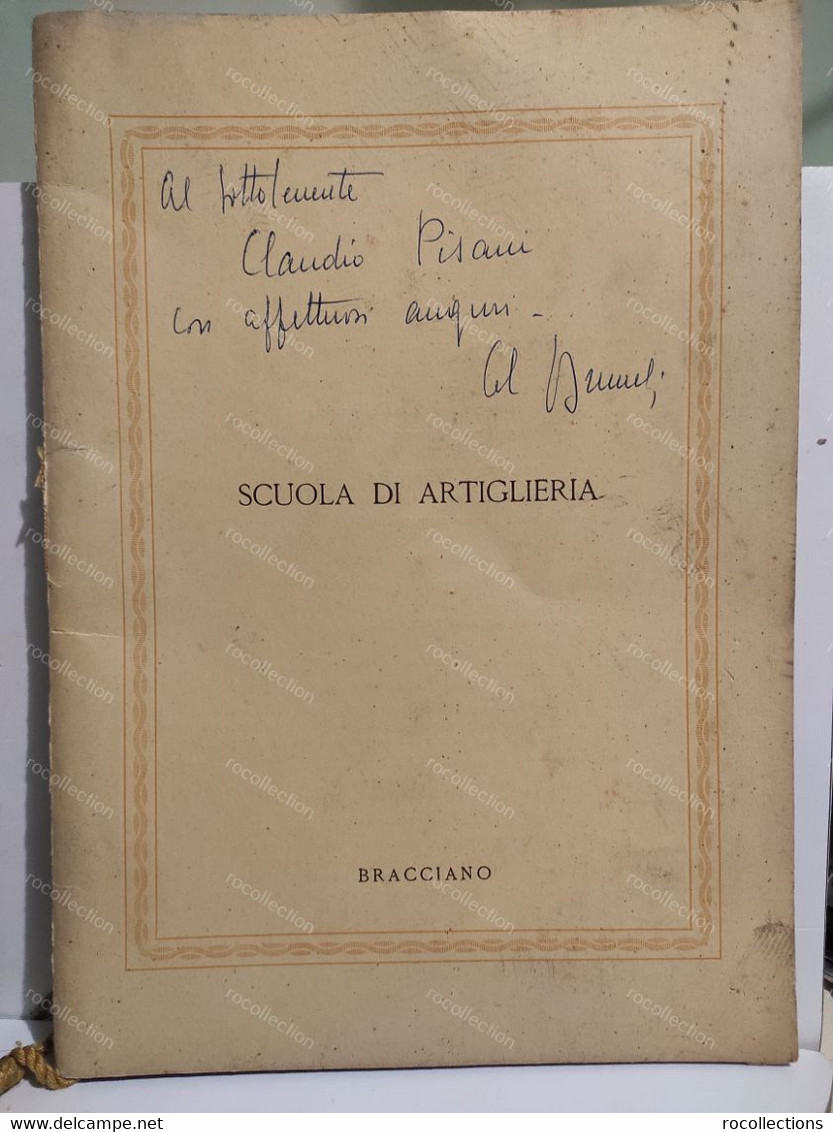 Italia Calendario BRACCIANO Scuola Di Artiglieria 1950 - Grand Format : 1941-60