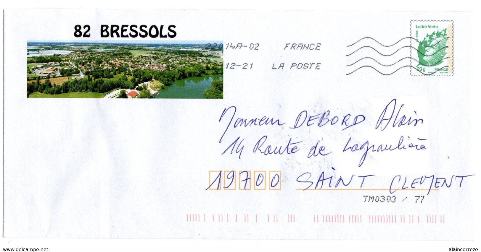 Entier Postal PAP Local Personnalisé Tarn Et Garonne Bressols - Listos Para Enviar: Transplantes/Beaujard