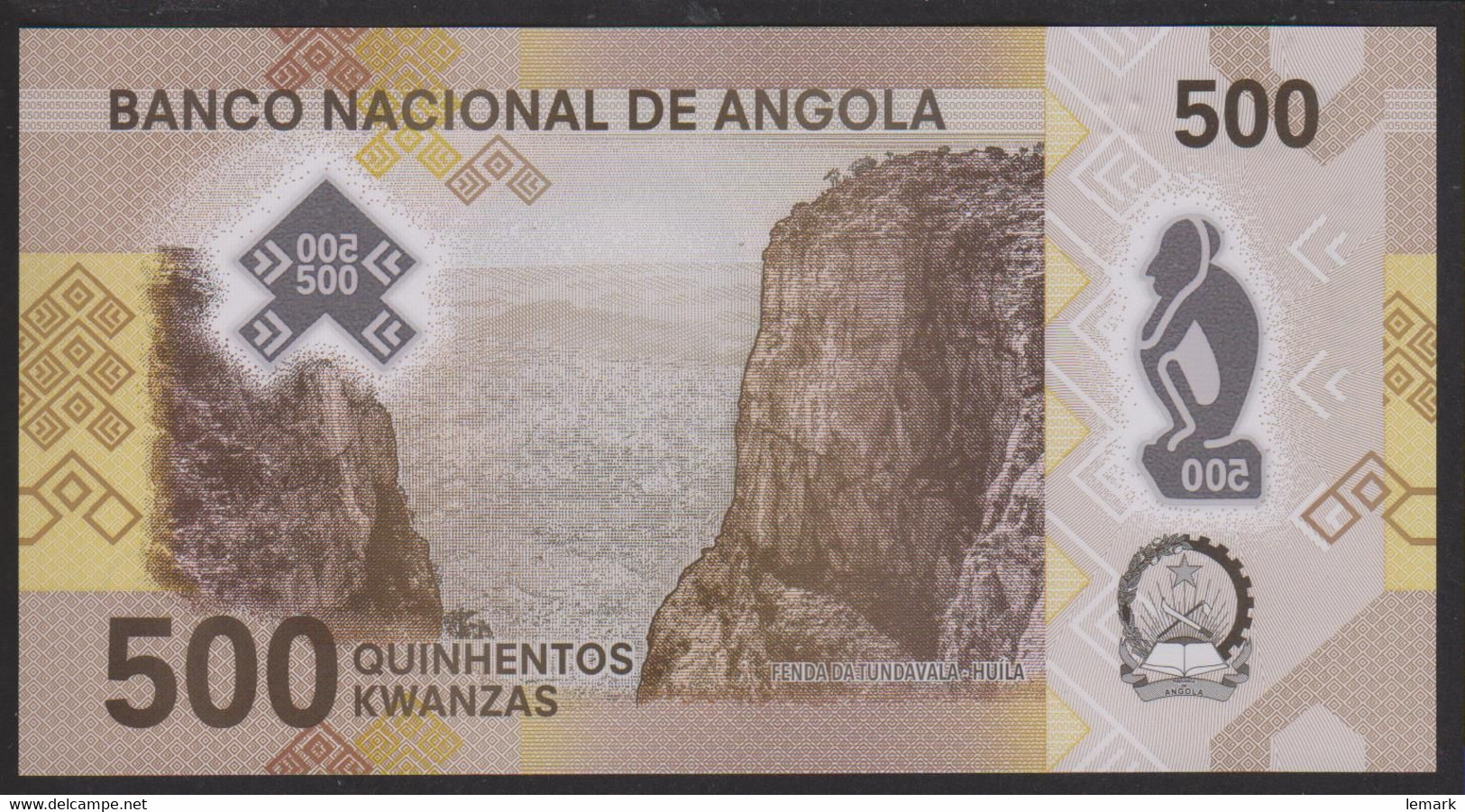 Angola 500 Kwanzas 2020 Pnew UNC - Angola