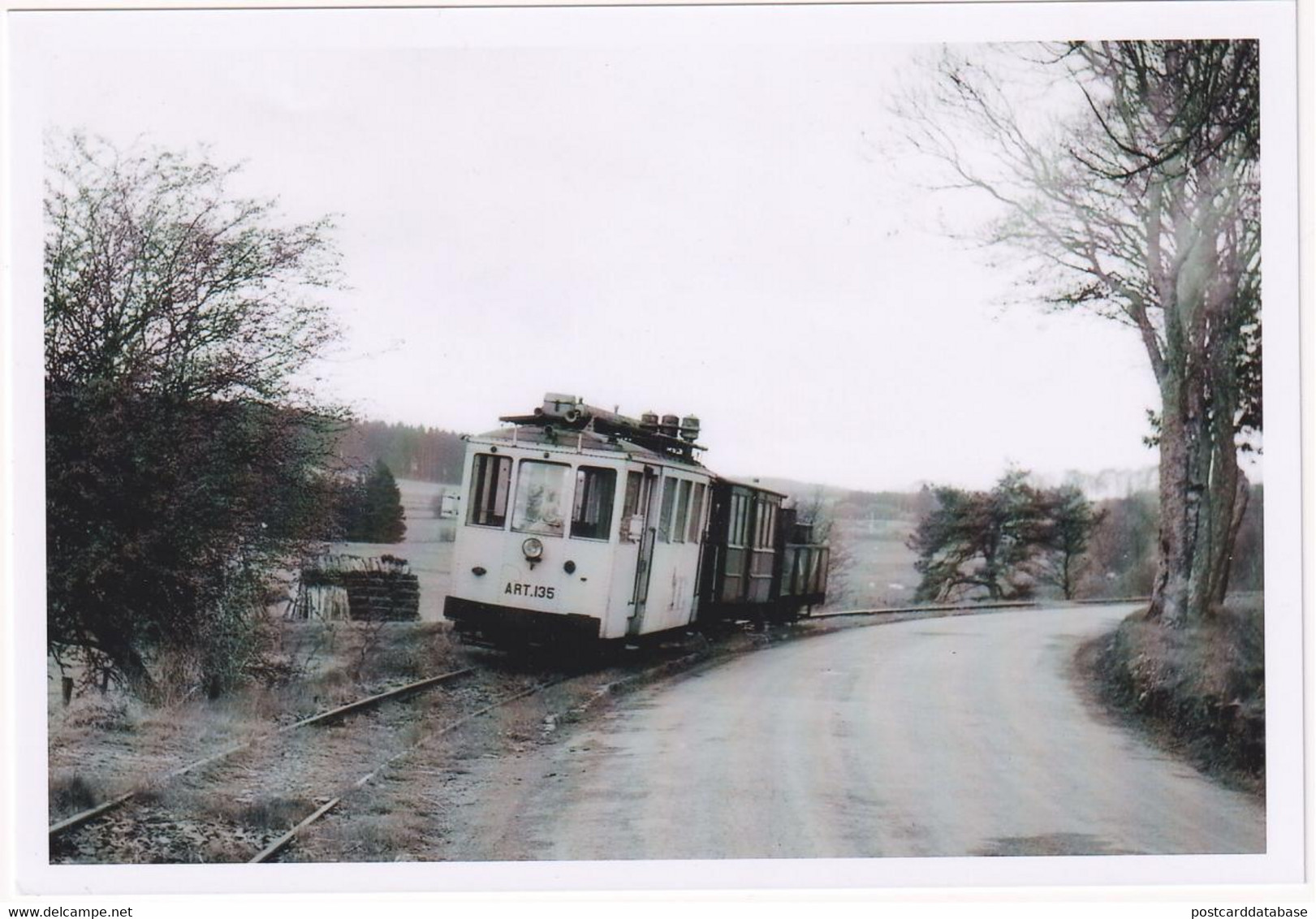 Maissin - Sortie De Maissin Vers Saint-Hubert - Photo - & Tram - Eisenbahnen