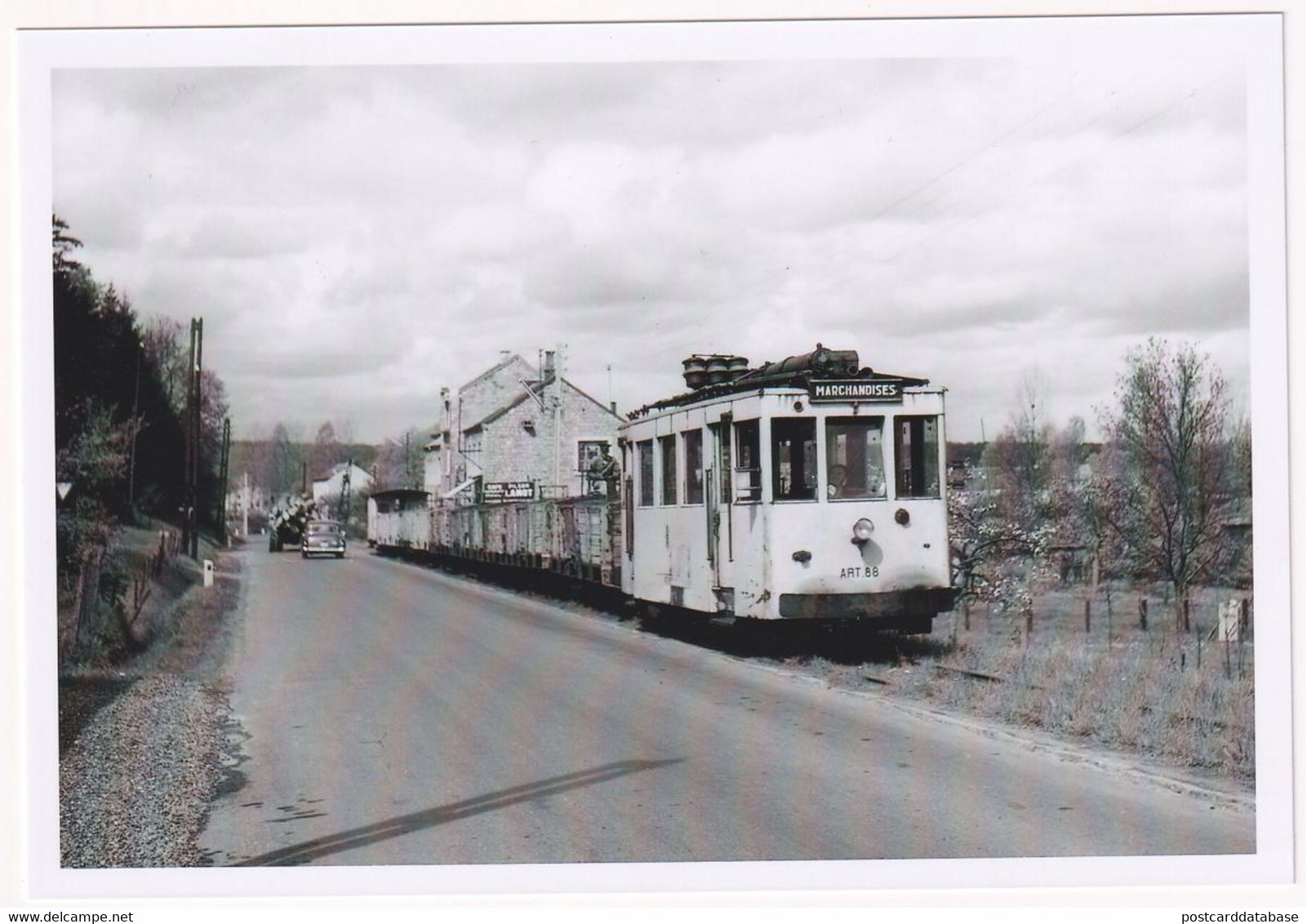 Hotton - Ligne De La Roche En Ardenne - Photo - & Tram, Train - Ternes