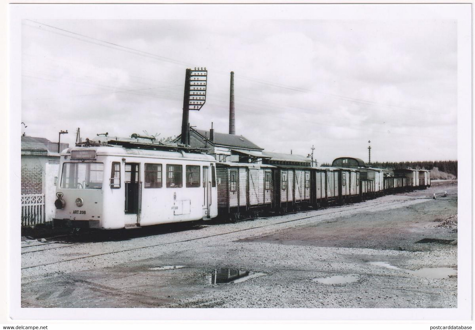 Paliseul - Gare SNCV Et SNCB - Photo - & Train, Tram, Railway Station - Trains