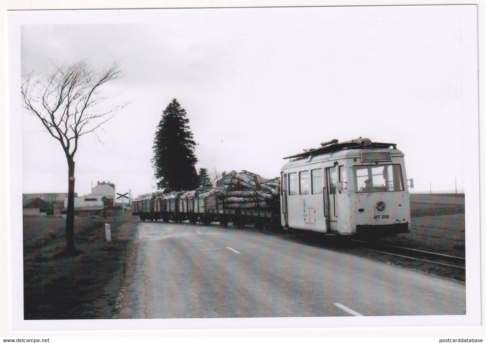 Curfoz Sensenruth - Convoi De Transport De Bois - Photo - & Train, Tram - Trains