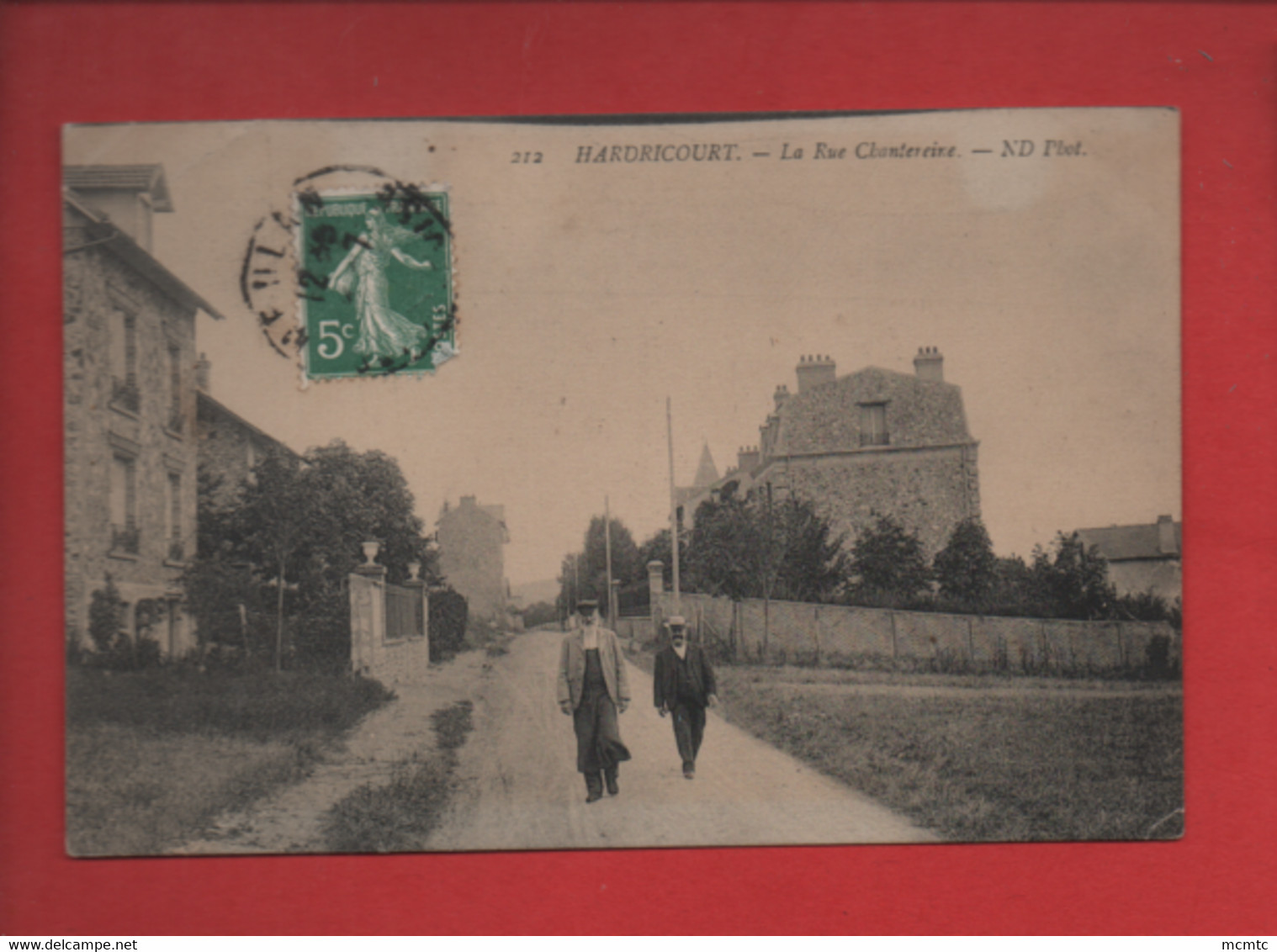 CPA  -  Hardricourt - Le Rue Chantereine - Hardricourt