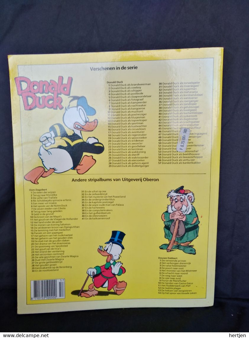 Donald Duck Als Banketbakker Nr57 - Donald Duck