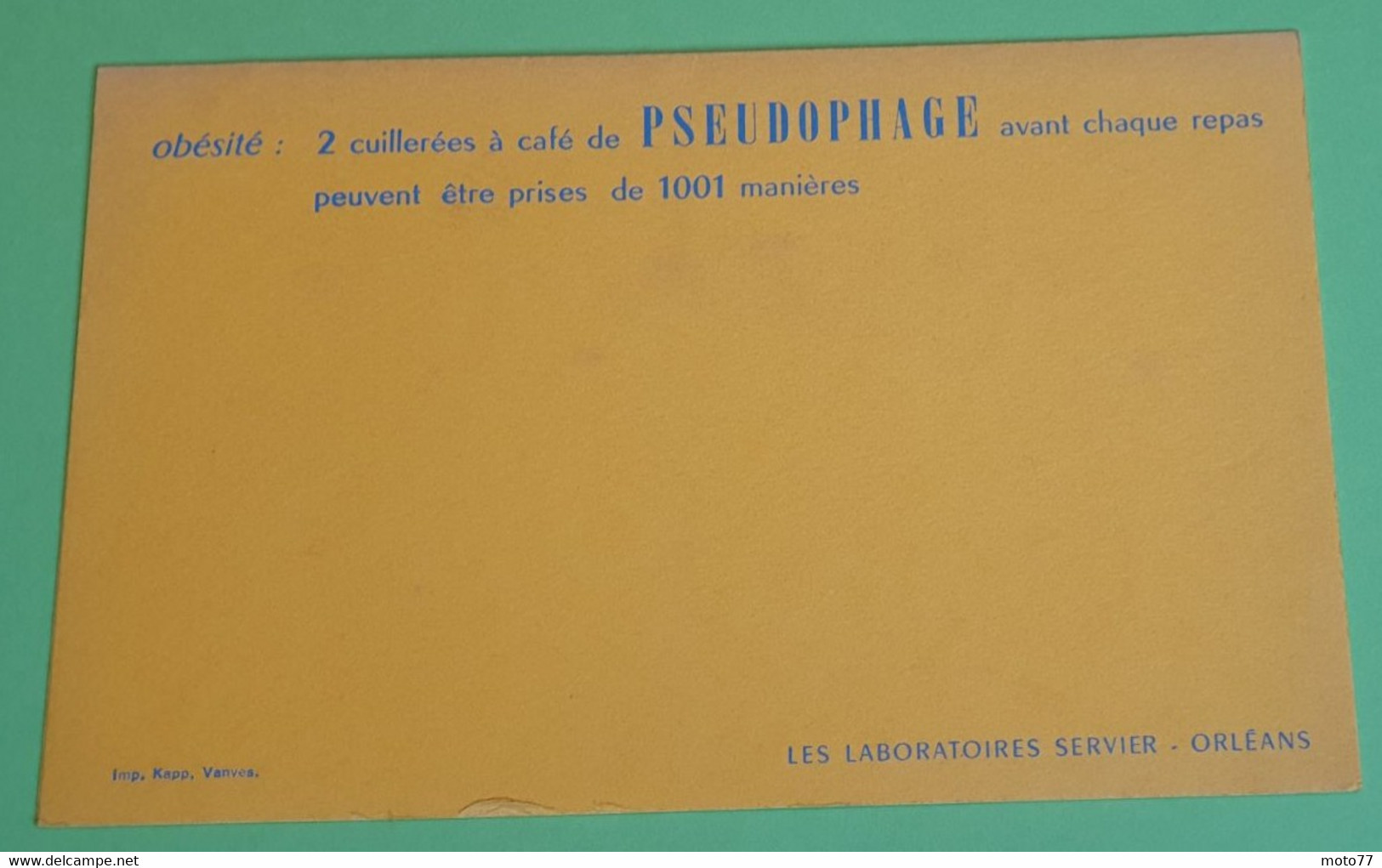 Buvard 753 CALENDRIER - Laboratoire Servier - VITATHION -Etat D'usage:voir Photos-21x13.5cm Fermé Environ- DECEMBRE 1958 - Produits Pharmaceutiques