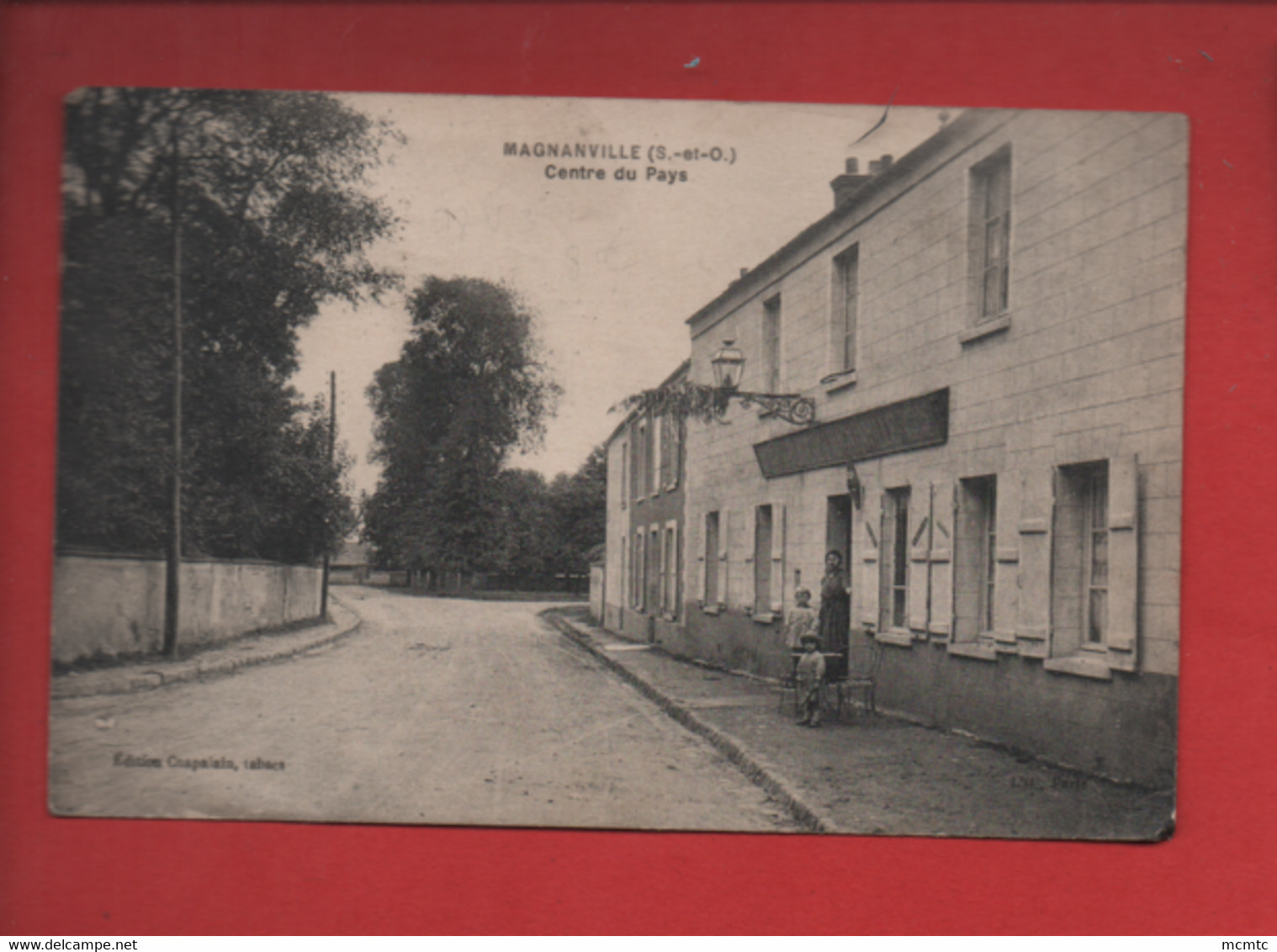 CPA  -  Magnanville   -(S.-et-O.) -  Centre Du Pays - Magnanville