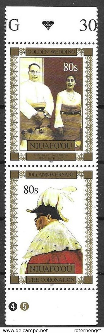 Tonga Niuafo'ou 1997 Mnh ** 6 Euros - Tonga (1970-...)