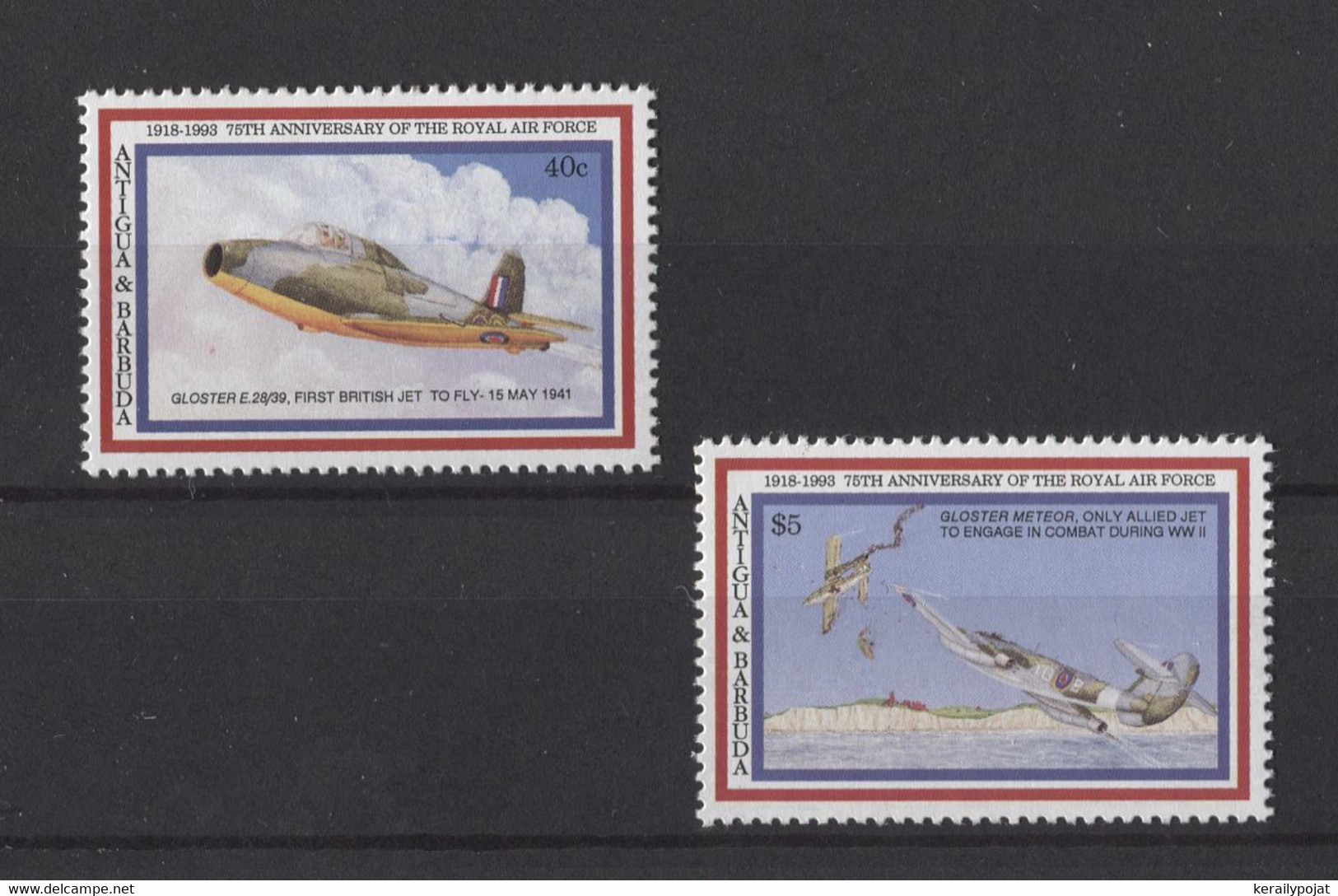 Antigua - 1993 Royal Air Force MNH__(TH-19398) - Antigua Und Barbuda (1981-...)