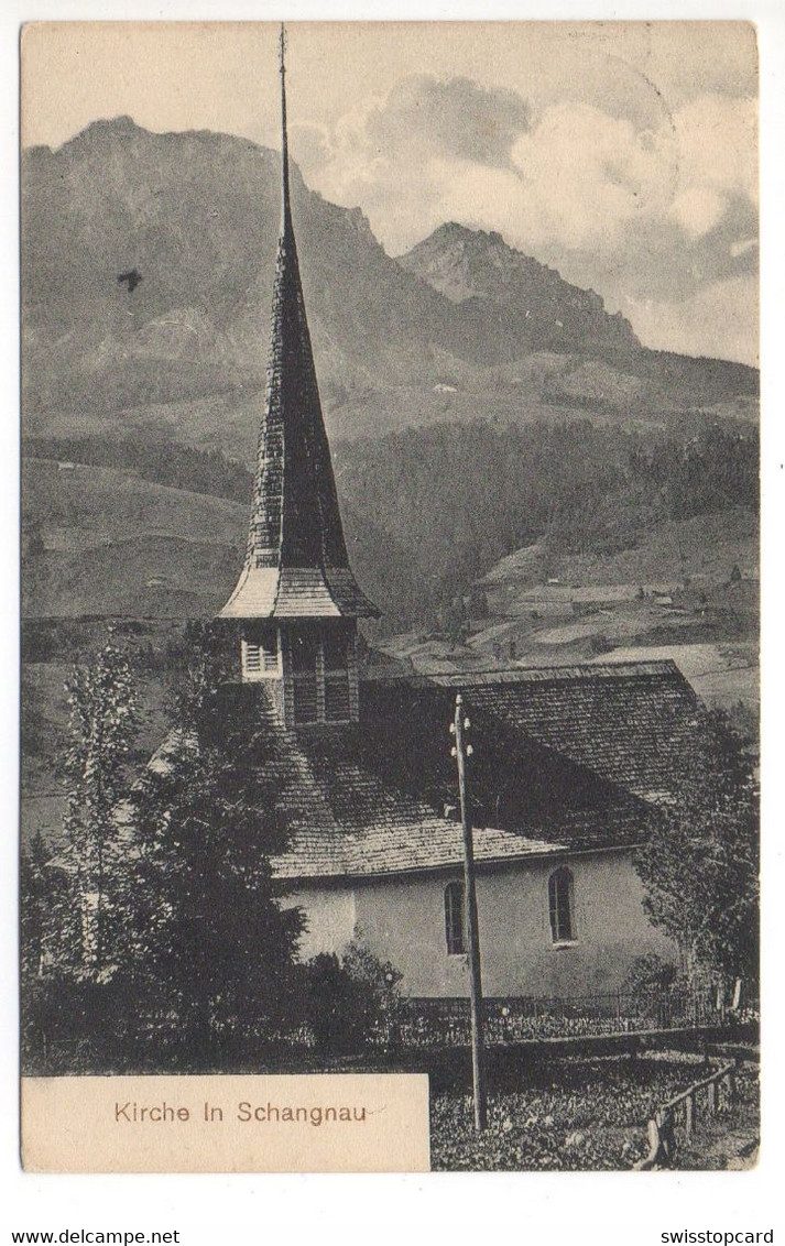 SCHANGNAU Kirche - Schangnau