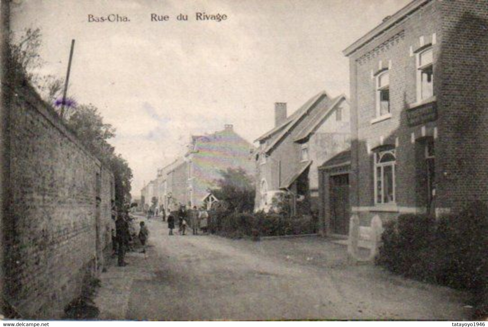 Bas-Oha  Rue Du Rivage  Animée Voyagé En 192??? - Wanze