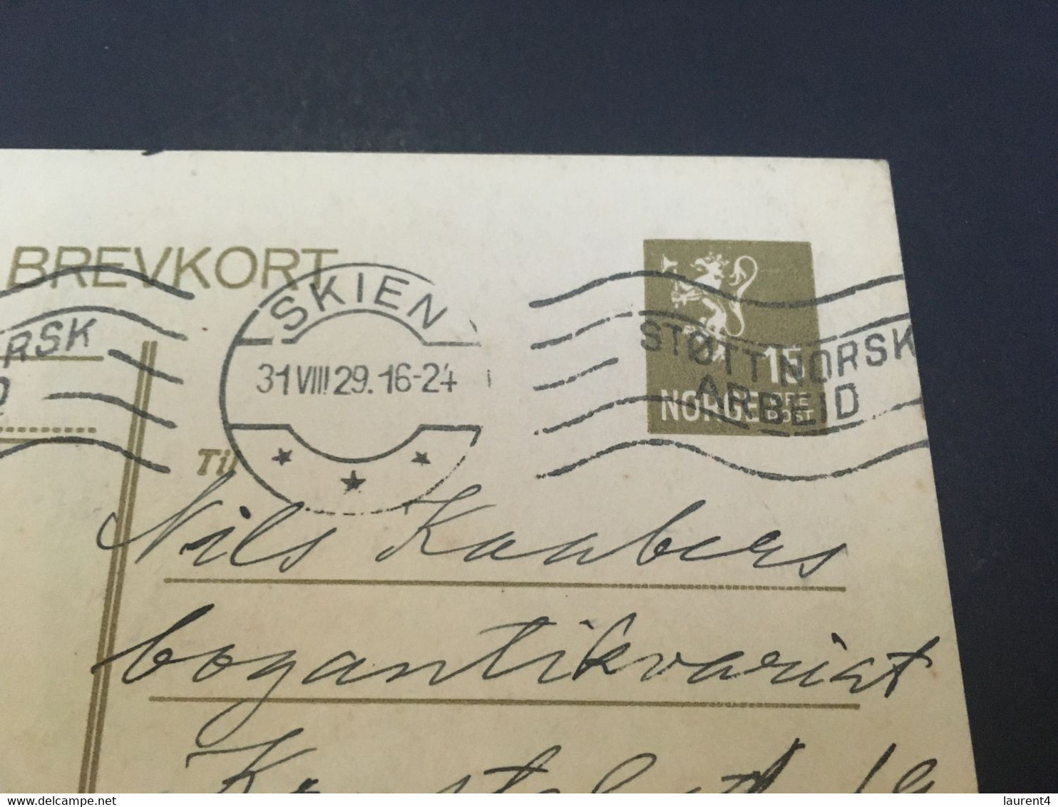 (5 B 1) Denmark - Posted - BREVKORT - 1929 - Other & Unclassified