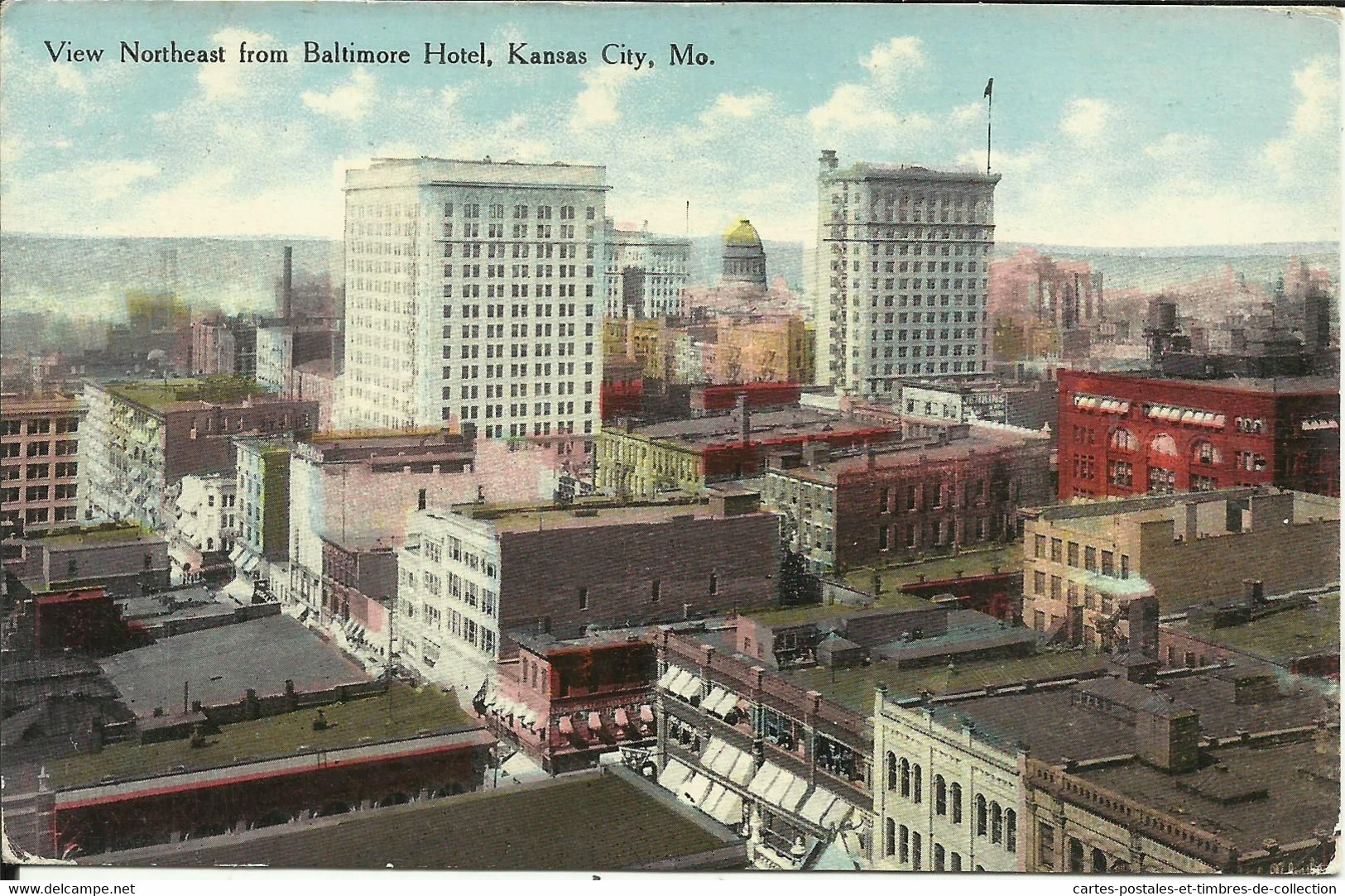 View Northeast From Baltimore Hotel , KANSAS CITY , MO. - Kansas City – Missouri