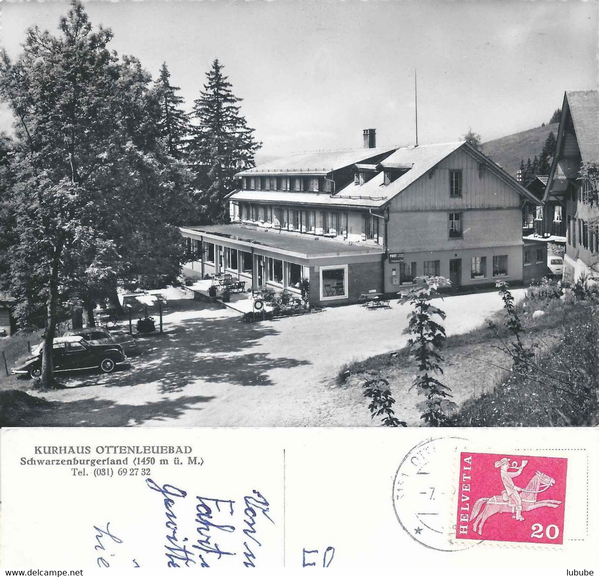 Kurhaus Ottenleuenbad Schwarzenburgerland            Ca. 1960 - Schwarzenburg