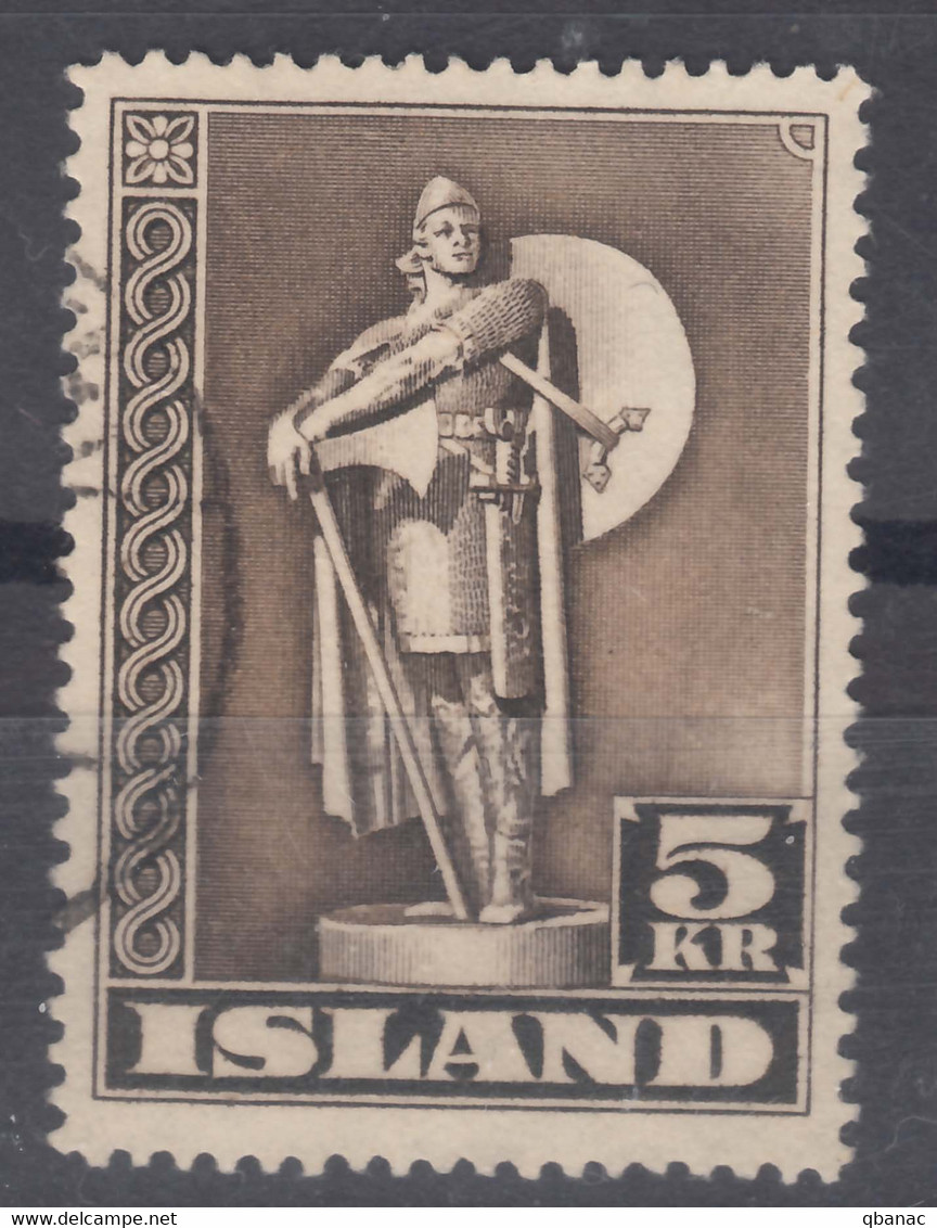 Iceland Island Ijsland 1943 Mi#230 A Used - Nuevos