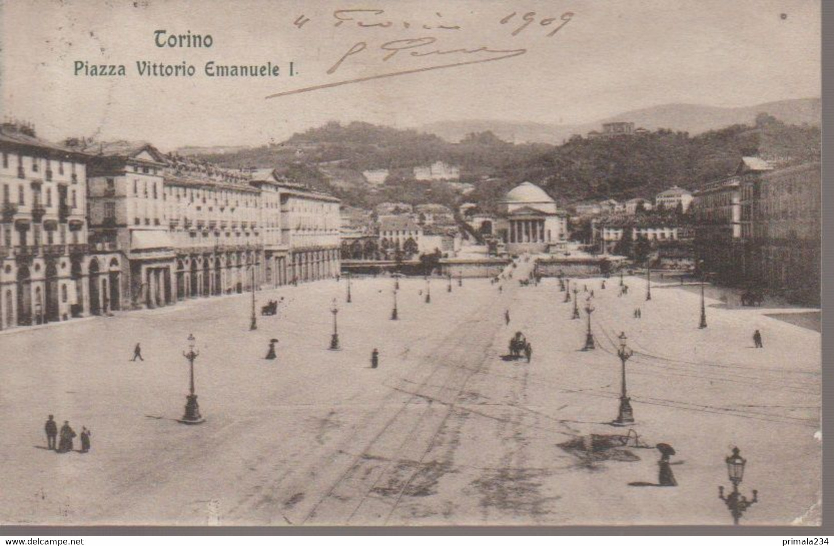 TORINO - PIAZZA VITTORIO EMANUELE - Plaatsen & Squares