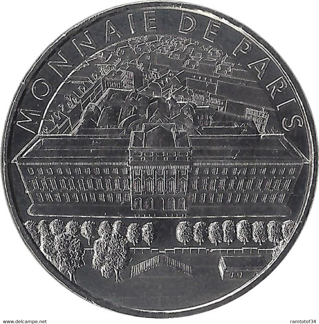 2017 MDP148 - PARIS - Hôtel De La Monnaie 13 ( Vue Aérienne Argent) / MONNAIE DE PARIS - 2017