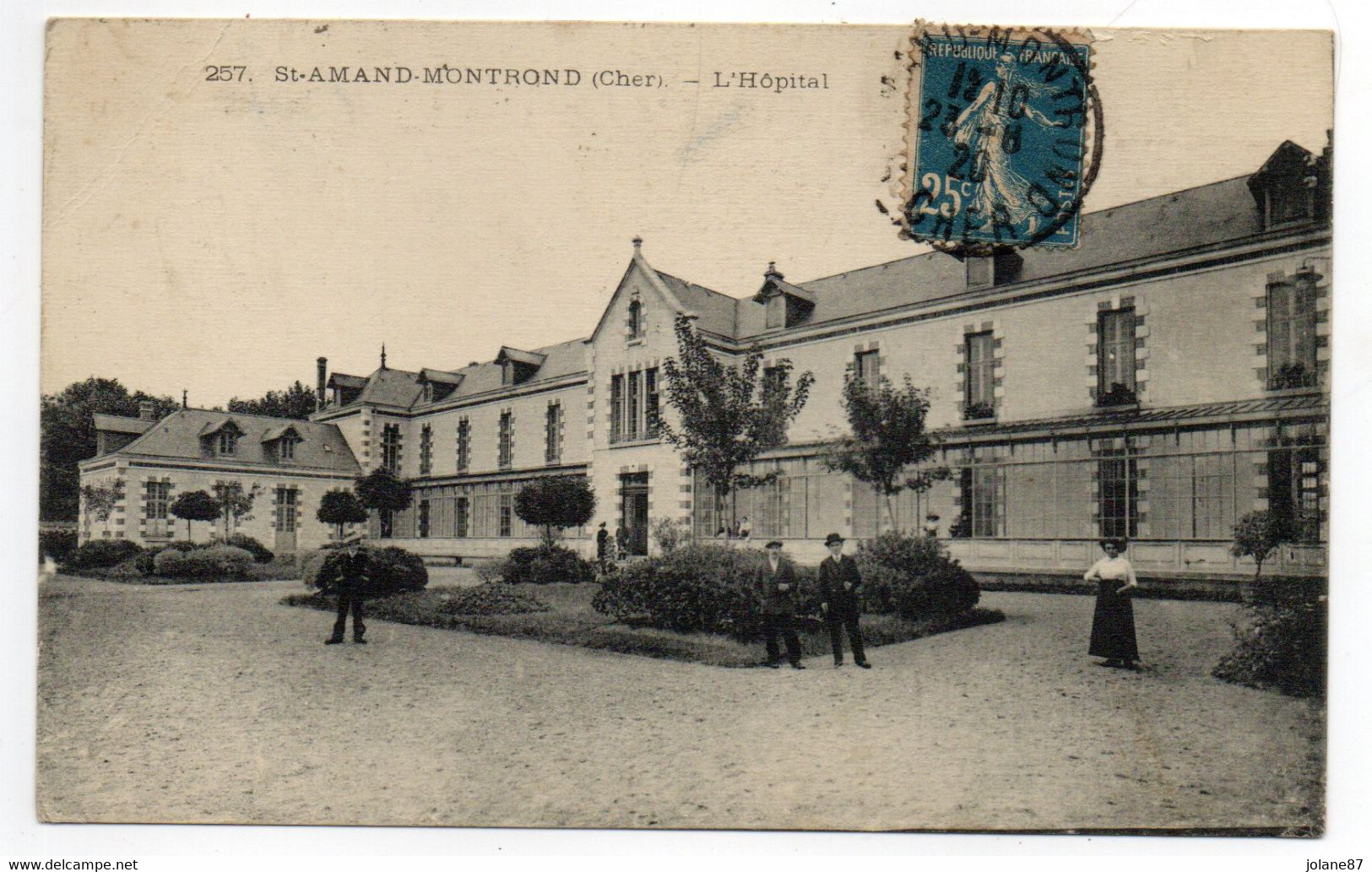 CPA   18    SAINT AMAND MONTROND    1920    L HOPITAL - Saint-Amand-Montrond