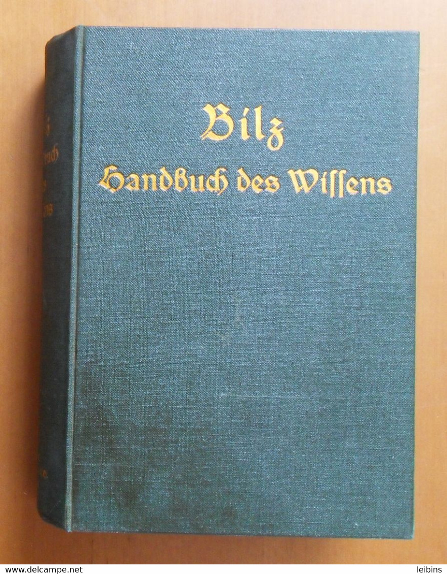 Bilz Handbuch Des Wissens - Ehrlich, Dr. Jur. - Enciclopedia