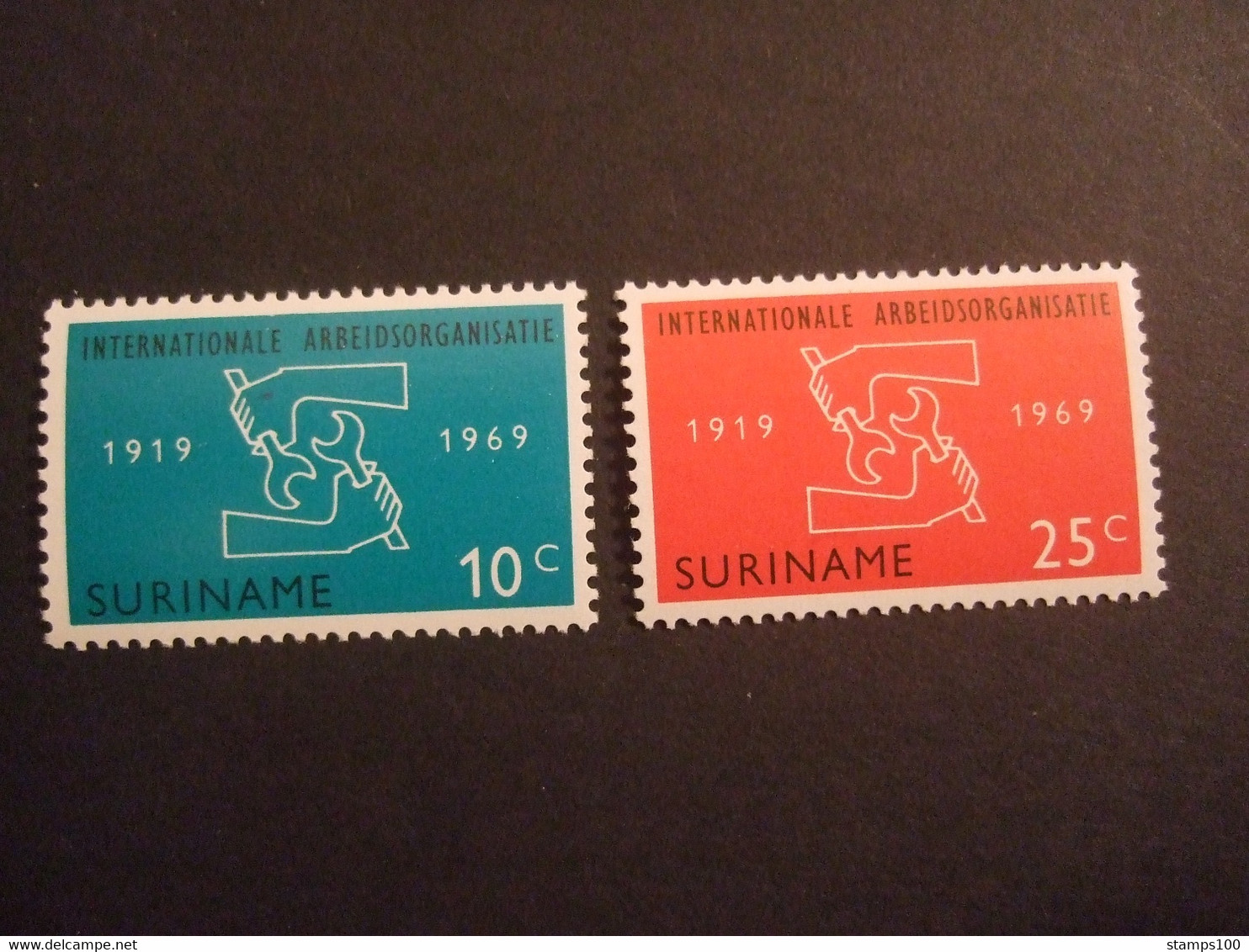 SURINAME 1965. NVPH 425/26. ILO.  MNH **  (A24-TVN) - ILO