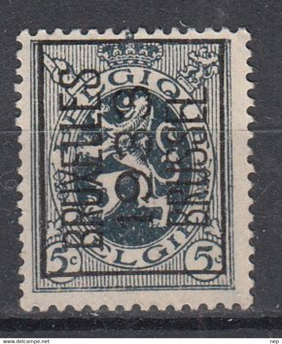 BELGIË - PREO - Nr 256 A - BRUXELLES 1933 BRUSSEL - (*) - Typografisch 1929-37 (Heraldieke Leeuw)