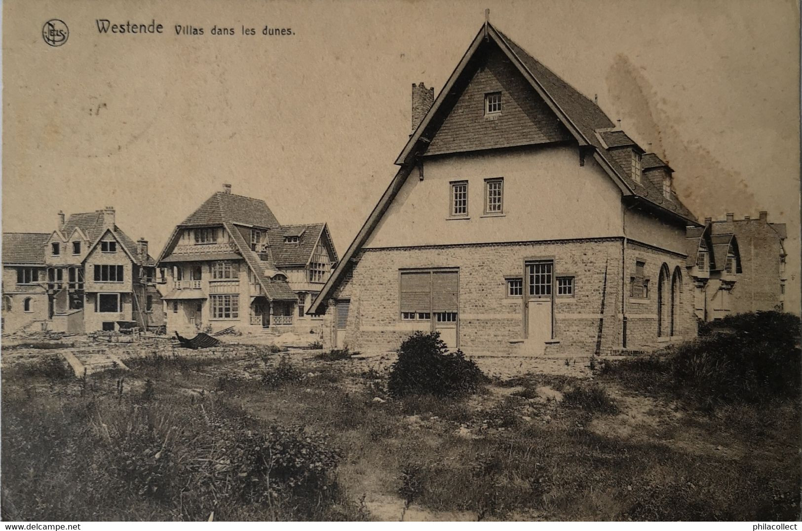 Westende // Villas Dans Les Dunes 1925 - Westende