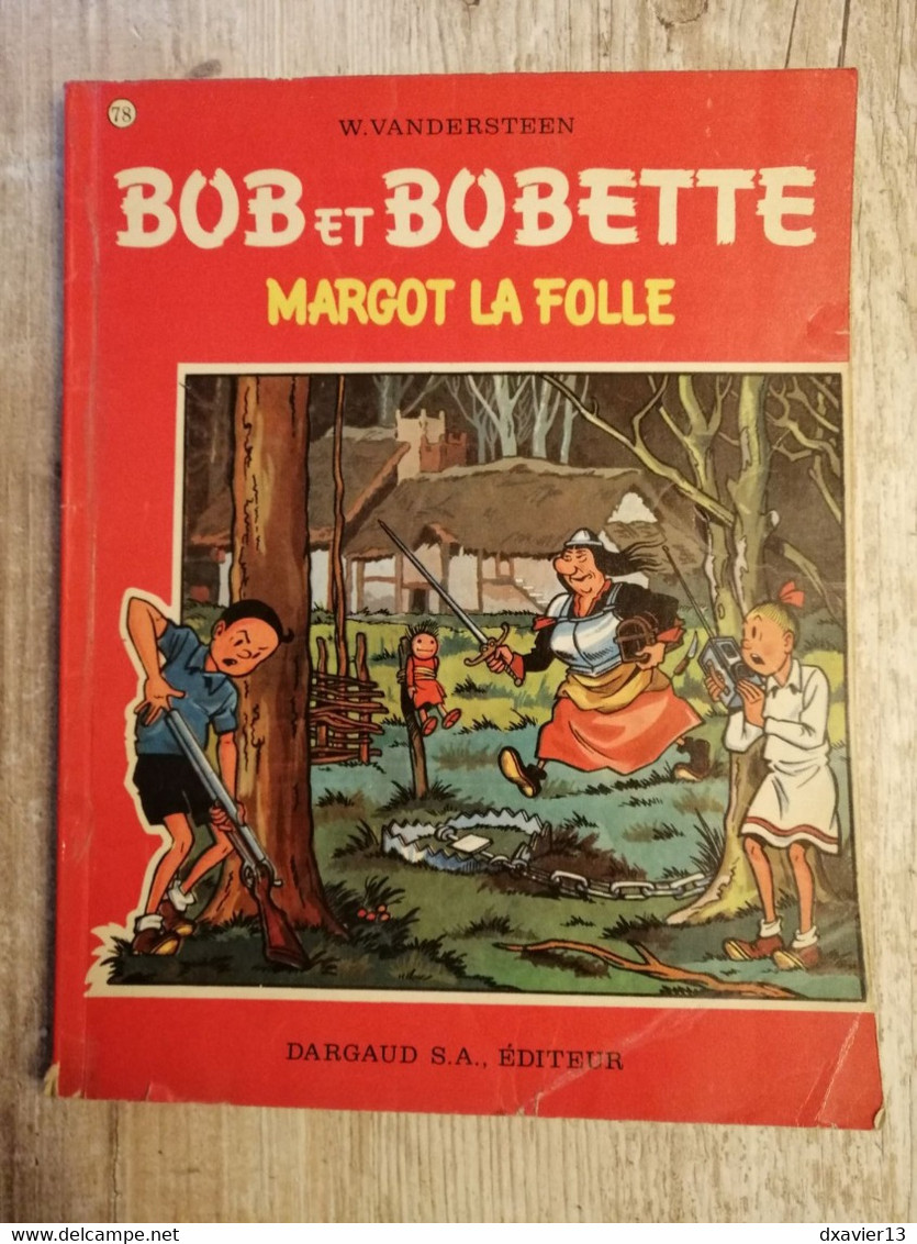 Bande Dessinée - Bob Et Bobette 78 - Margot La Folle (1967) - Bob Et Bobette