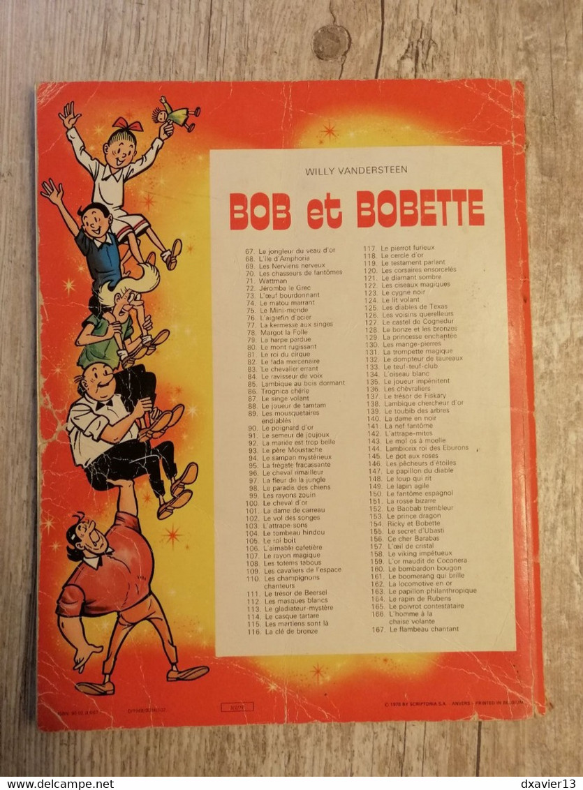 Bande Dessinée - Bob Et Bobette 81 - Le Roi Du Cirque (1978) - Bob Et Bobette