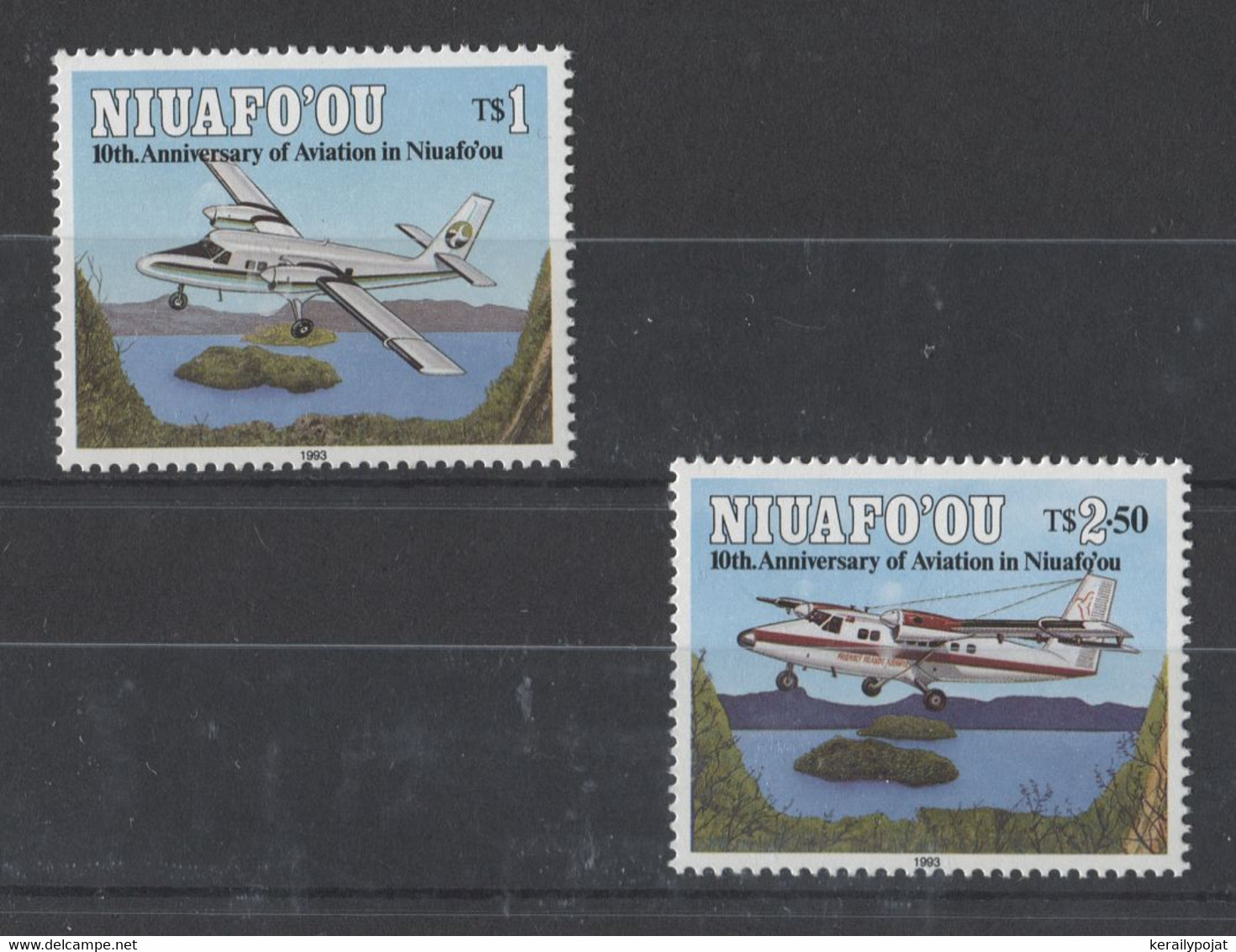 Niuafo'ou - 1993 Flight Connection To Niuafo'ou MNH__(TH-8989) - Tonga (1970-...)