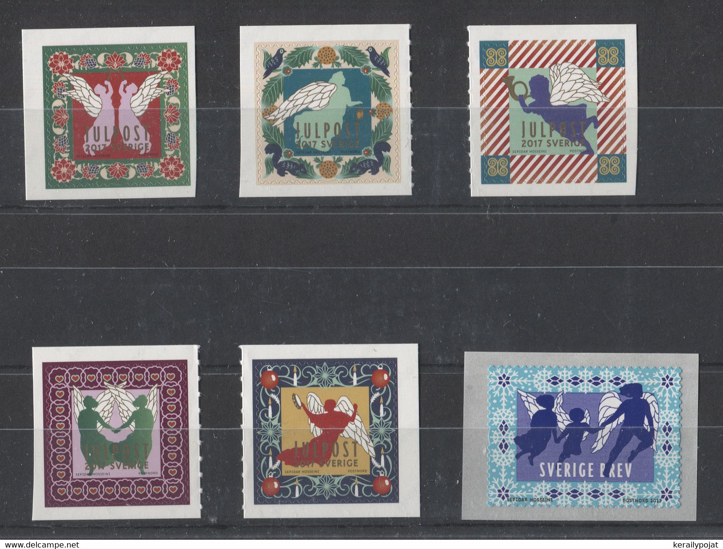 Sweden - 2017 Christmas Self-adhesive MNH__(TH-8713) - Unused Stamps