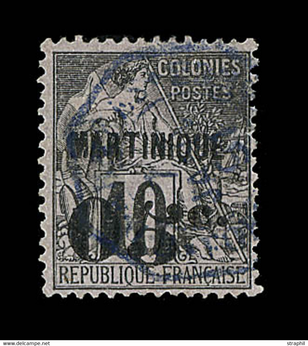 O MARTINIQUE - O - N°10a - 05 S.10c - "5" Penché - TB - Other & Unclassified