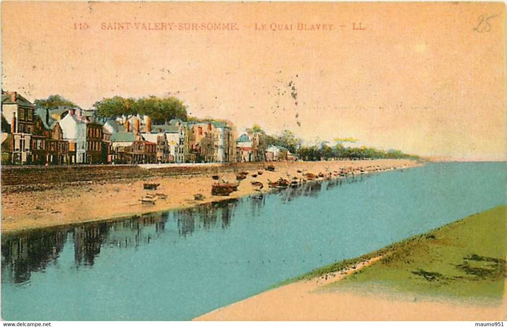 80  SAINT VALERY SUR SOMME  - LE QUAI BLAVET - Saint Valery Sur Somme