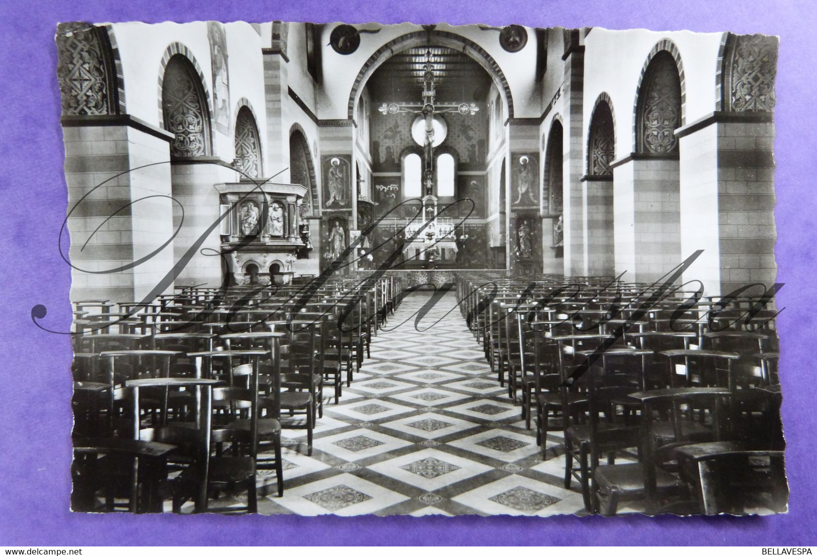 Borgloon Binnenzicht Kerk St Odulphus 1967 - Borgloon