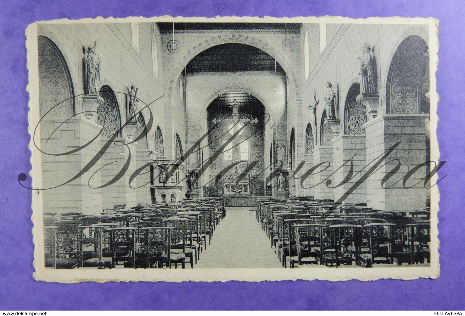 Borgloon Binnenzicht Kerk St Odulphus 1989 - Borgloon
