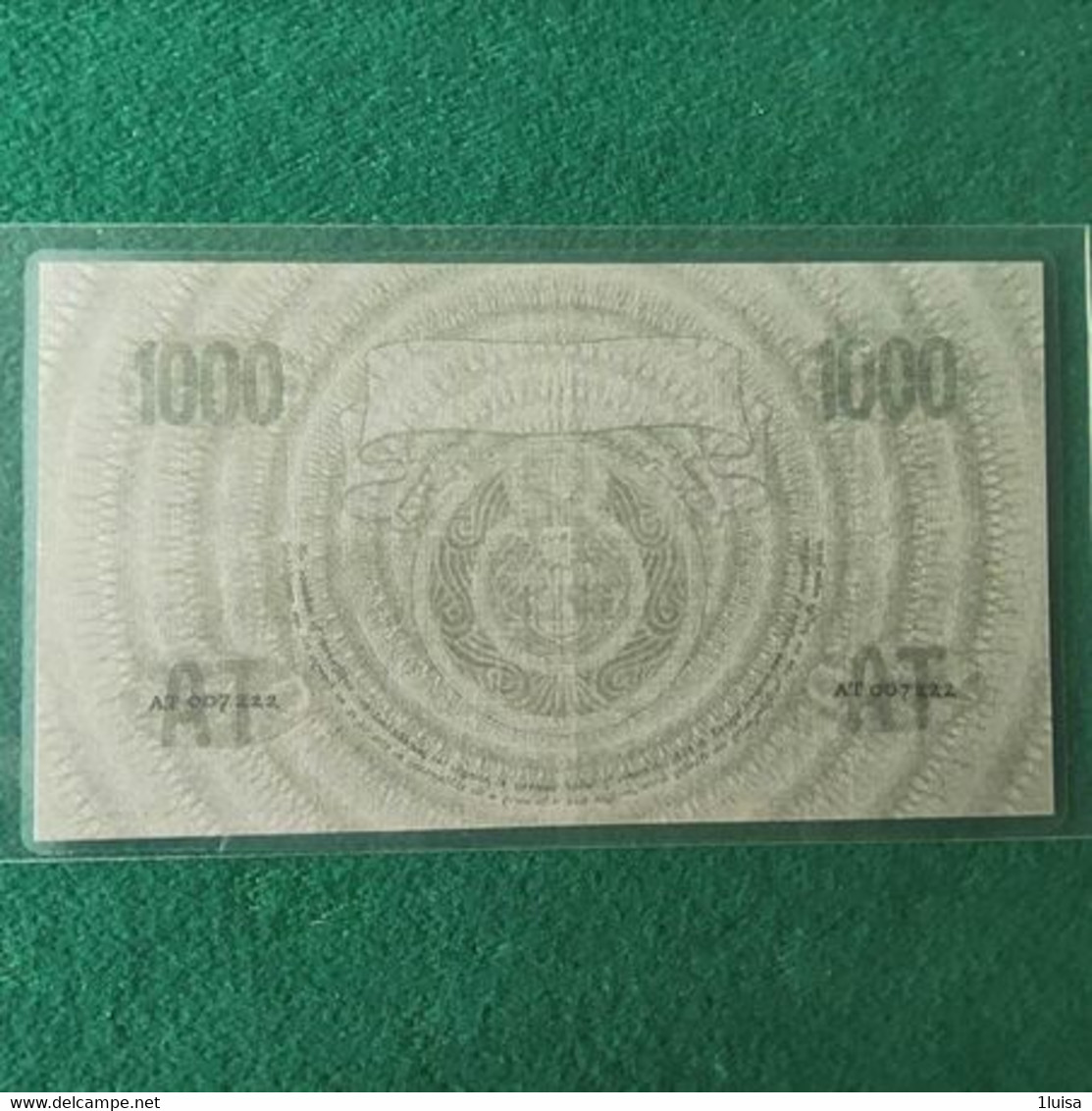 PAESI BASSI 1000 GULDEN 1938 - 10 Florín Holandés (gulden)