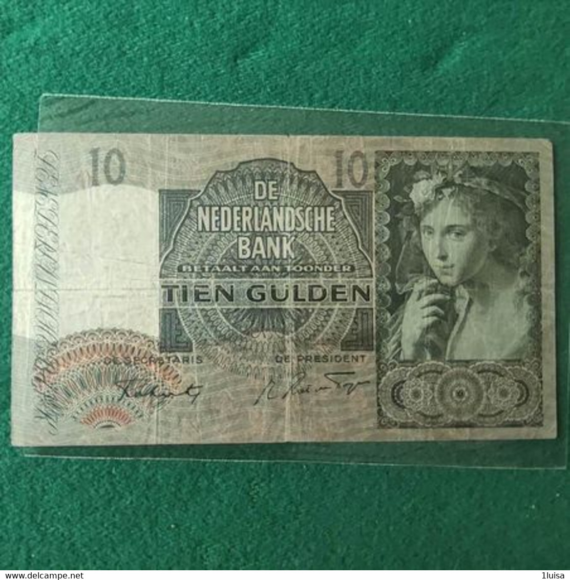 PAESI BASSI 10 GULDEN 1941 - 10 Gulden