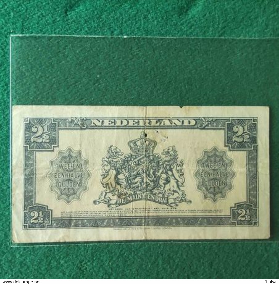 PAESI BASSI 2 1/2 GULDEN 1945 - 2 1/2 Gulden