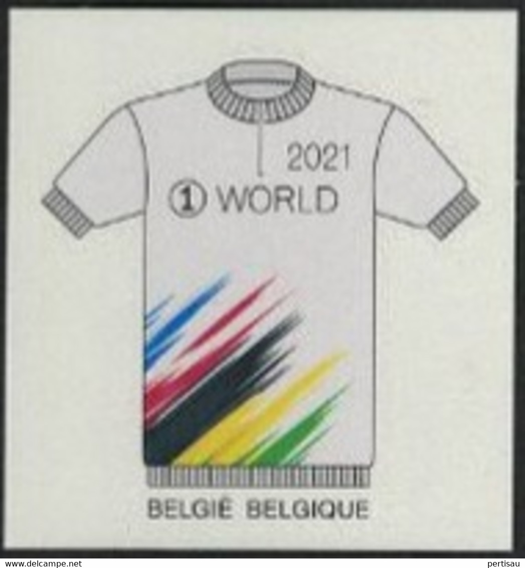 WK Wierennen Belgie 2021 - Unused Stamps