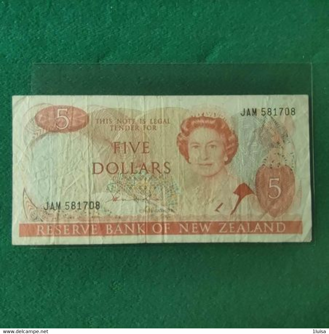 NUOVA ZELANDA 5 DOLLARS - New Zealand