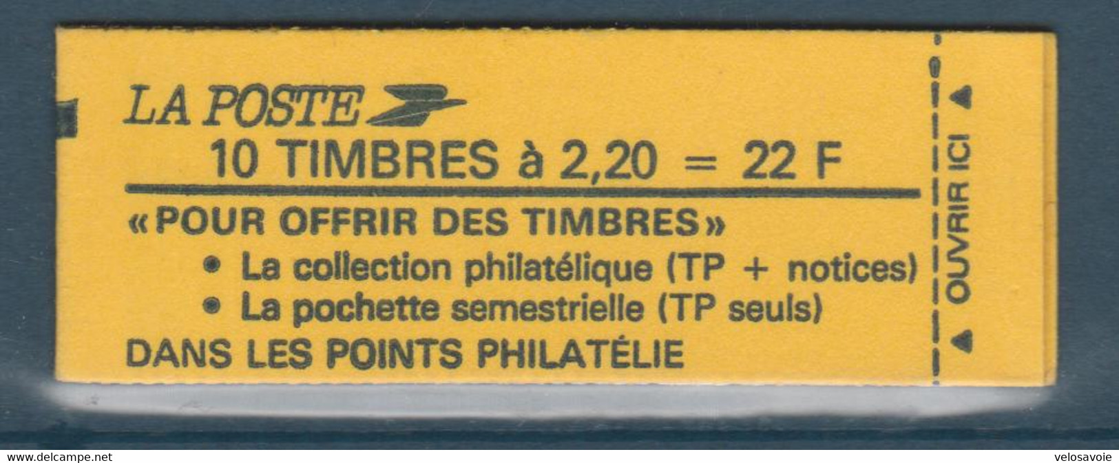 N° 2614-C3a BRIAT 2F30 TIMBRES AVEC DECOUPE A CHEVAL ** TTB - Other & Unclassified