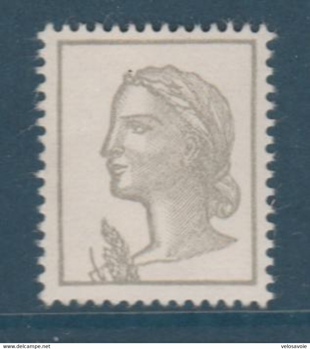 N° 1263h DECARIS VARIETE ROUGE OMIS ** TTB - Unused Stamps