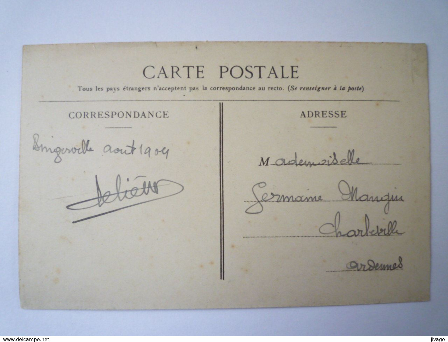 2021 - 4261  CÔTE D'IVOIRE  -  BINGERVILLE  :  Le TRIBUNAL  1909   XXX - Côte-d'Ivoire