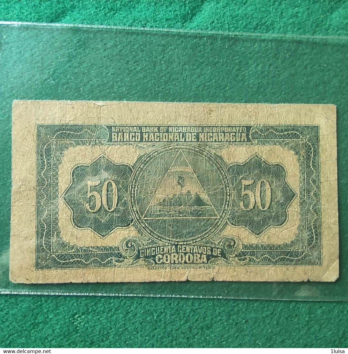 NICARAGUA 50 CENTAVOS 1912 - Nicaragua