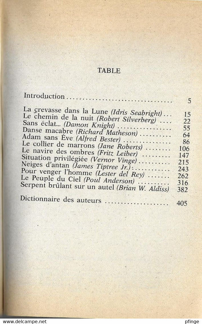 Histoires De Survivants - La Grande Anthologie De La Scence-fiction - Le Livre De Poche N°3776 - Livre De Poche