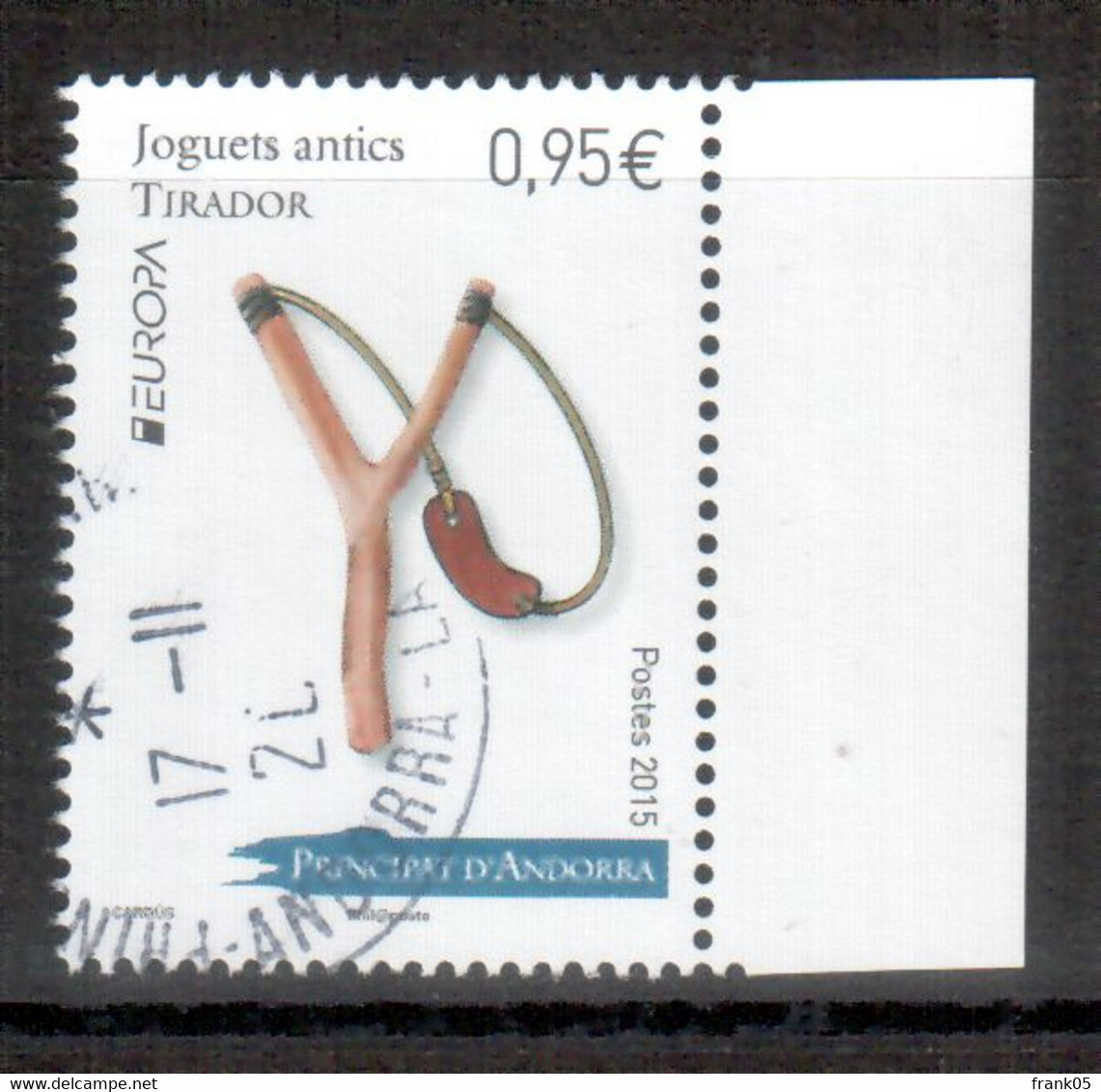 Andorra (französische Post / French Post) 2015 EUROPA Gestempelt/used - 2015