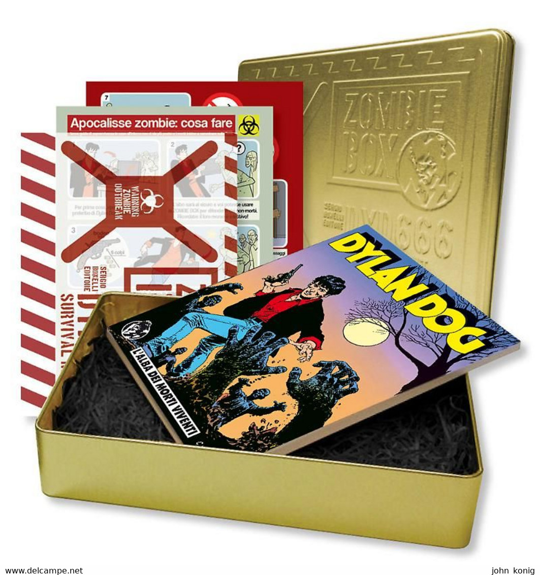 SERGIO BONELLI - DYLAN DOG SURVIVAL KIT GOLD LIMITED EDITION - NUOVO! - Dylan Dog