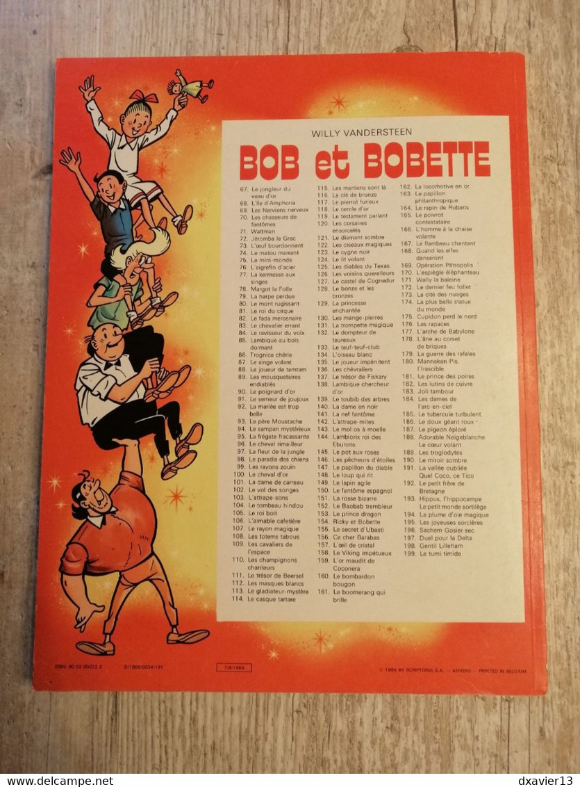 Bande Dessinée - Bob Et Bobette 87 - Le Singe Volant (1984) - Bob Et Bobette